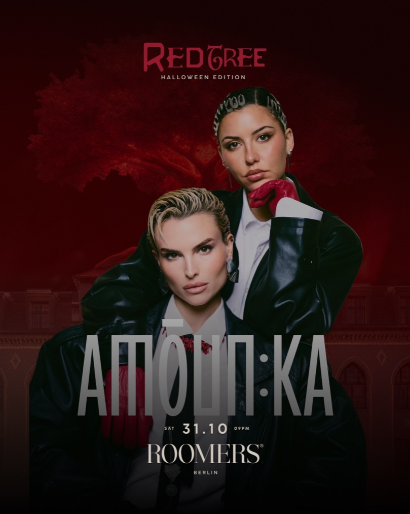AMŌUN:KA - Red Tree Halloween Edition, Saturday 31 October, Roomers Berlin