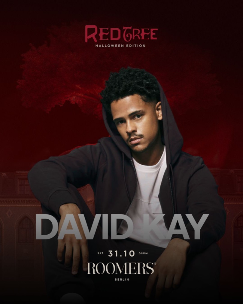 DAVID KAY - Red Tree Halloween Edition, Saturday 31 October, Roomers Berlin